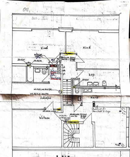 Beaucoup d’espace pour vos projets et rêves, spacieuse maison individuelle avec appartement indépendant à Cologne-Hahnwald – Grundriss 1. OG + Einliegerwhg