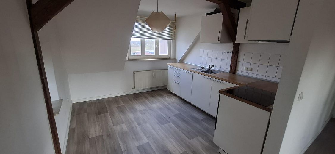 Helle und charmante 2-Zimmer-Wohnung in Perdöhl – Küchenansicht