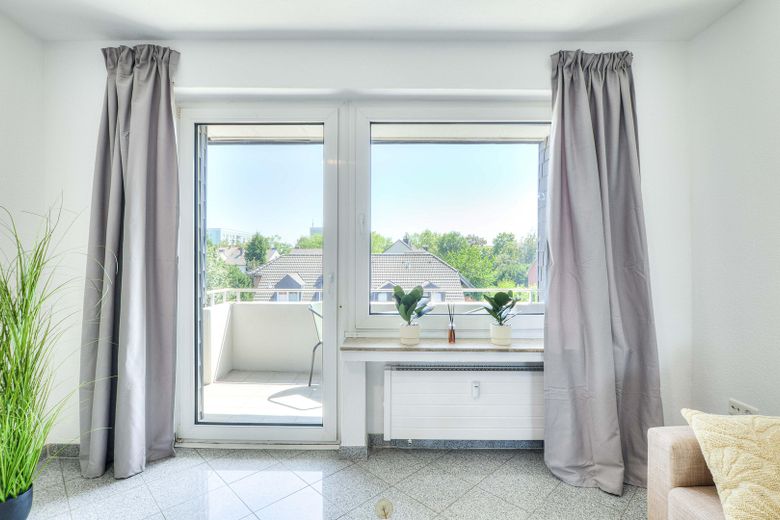 Renovierte 3-Zimmer Wohnung mit Balkon in ruhiger Lage – Sofort einziehen und wohlfühlen – Balkon