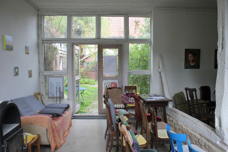 Galerie Blick in den Hof