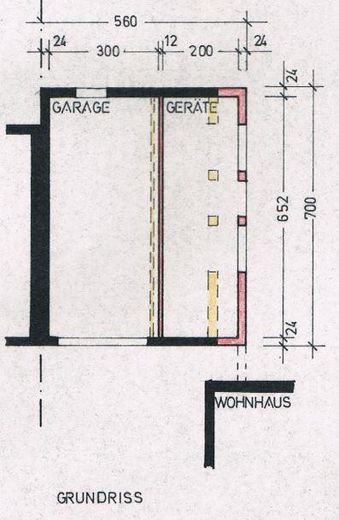 Garage/Schuppen korrekt