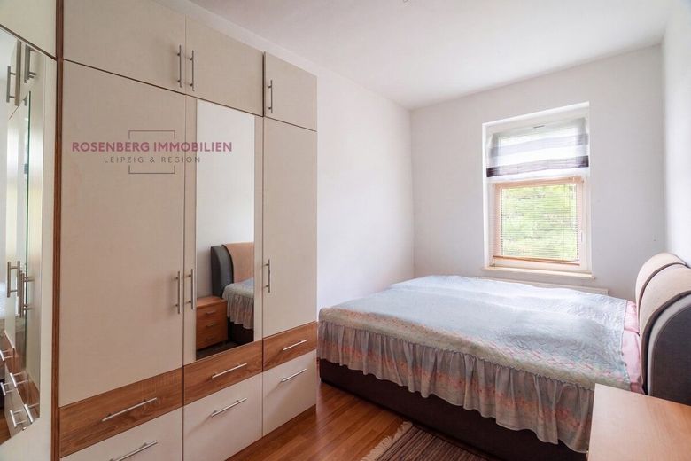 Charmante 3-Raumwohnung mit Balkon 
und Stellplatz im Leipziger Osten! – Immobilie in Leipzig / Engelsdorf zu verkaufen_3-Raum_Schlafzimmer
