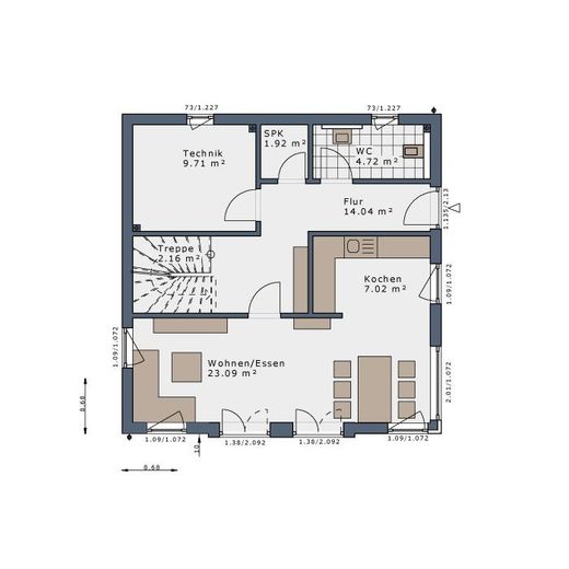 Ihr Traumhaus. Persönlich realisiert. Einfamilienhaus in Rosenheim – Erdgeschoss