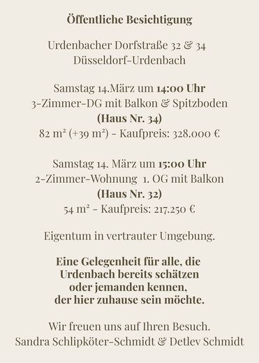 Öffentliche Besichtigung