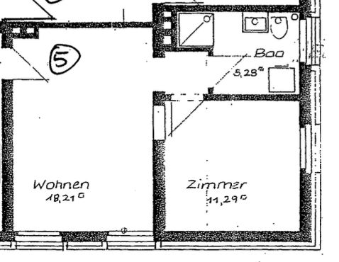 Schöne 2 Zimmer Wohnung im Musikerviertel Lemgo – Grundriss