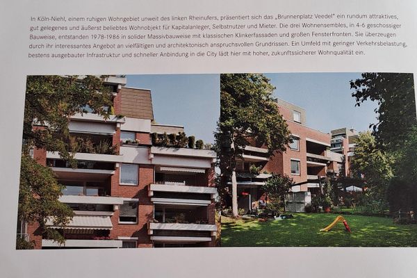 Bezugsfreie zentrale 2 Zimmerwohnung im Grünen