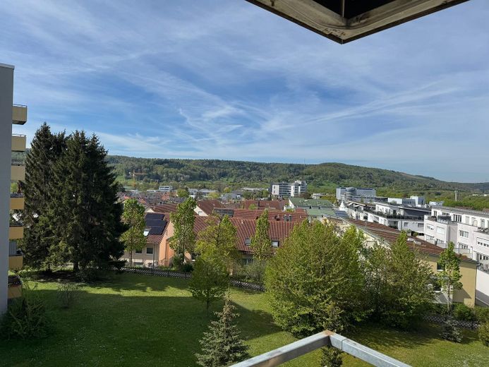 Aussicht vom Balkon