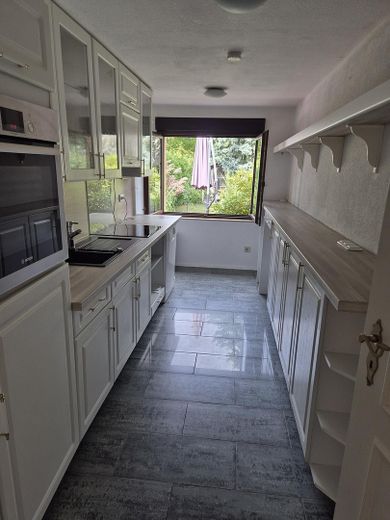 Küche Blick in den Garten