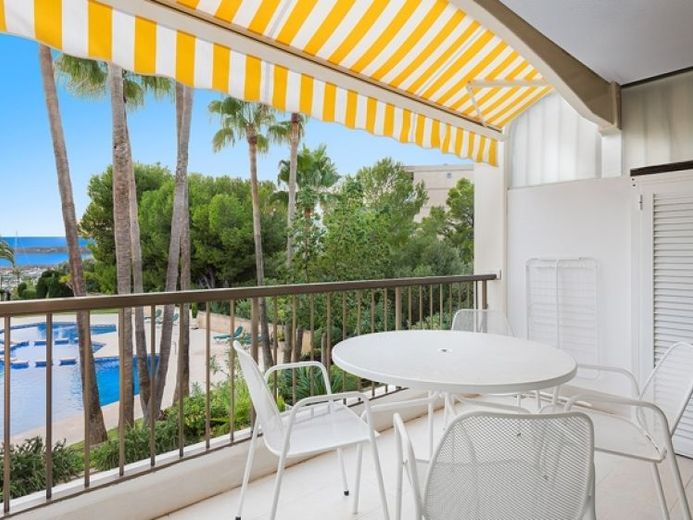 Mallorca schönes 2 Zimmer Apartment mit Teilmeerblick am Hafen Puerto Portals, Mallorca zu verkaufen – Foto 1