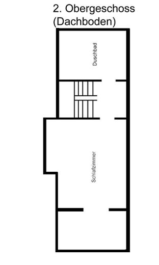 Möbliertes Haus 154 m² | 5,5 Zi | Garten | nahe Nienstedten | Wohnen auf Zeit 3–33 Monate – Grundriss 2.OG