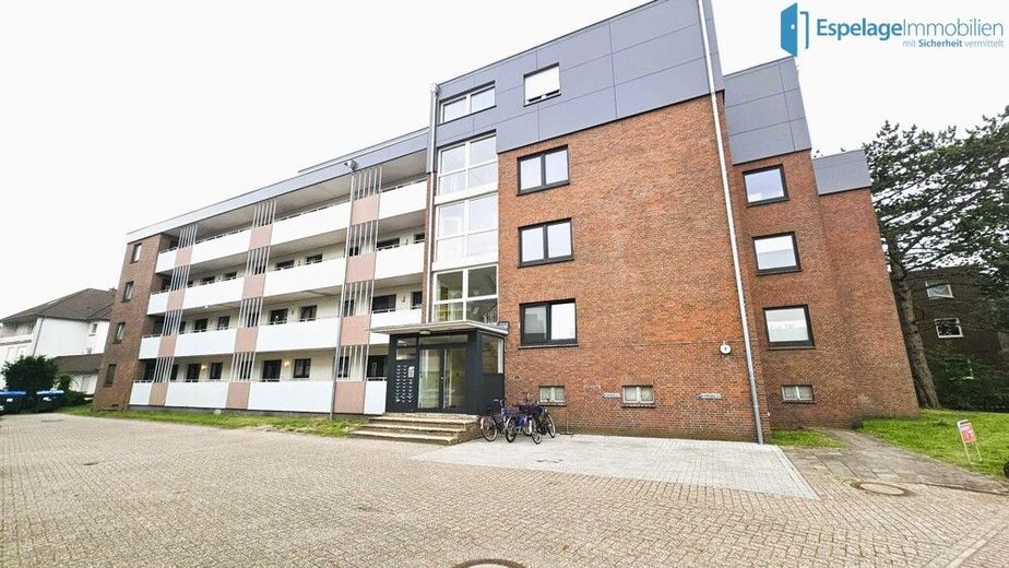 Eversten: apartamento de 1 habitación con plaza de aparcamiento &amp; jardín - Atractiva inversión – Objekt
