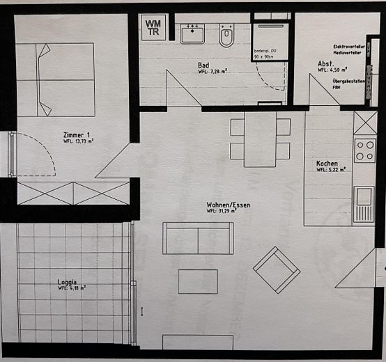 Wohnungsplan