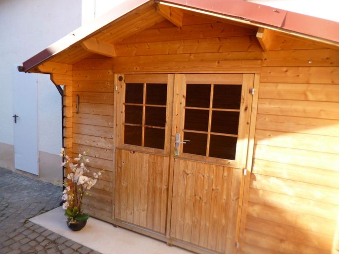 Platz für eine Outdoor-Sauna