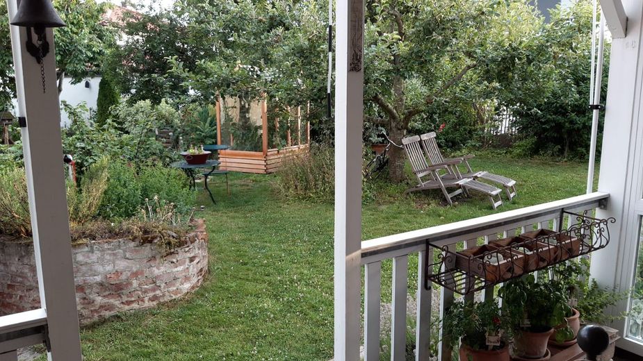 Blick von der Veranda