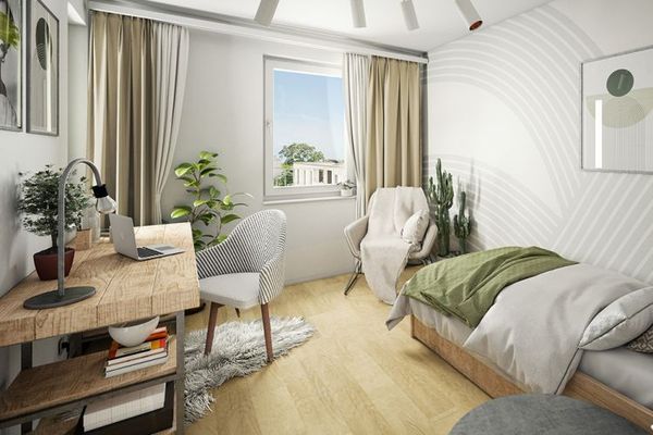 Wohnung mit Loggia | Erstbezug | Sep. Küche mit Essplatz | Bad mit Dusche | Aufzug | Smart-Home