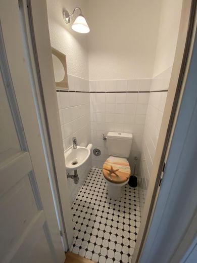 Schmiedefeld - 3-Raum-Whg in Landhausvilla - Wo andere Urlaub machen – Gäste WC