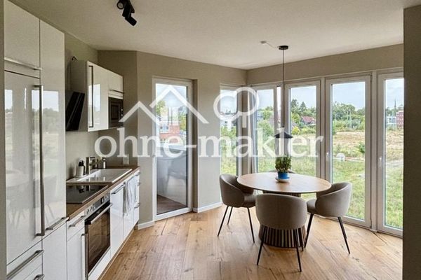 2-Zimmer-Neubauwohnung in Stader Innenstadtnähe – wahlweise möbliert oder unmöbliert