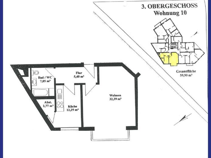 Großzügige Einraumwohnung – Foto 1