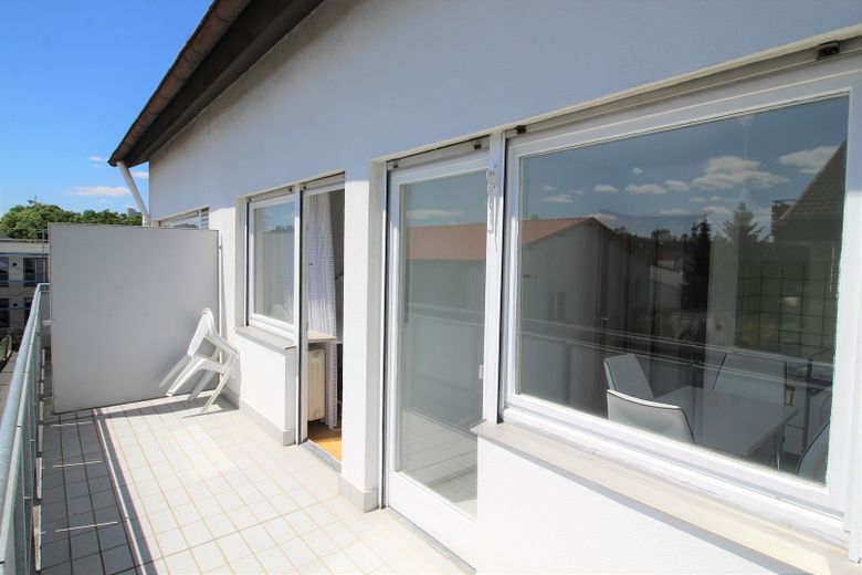 1-kamerappartement, Karlsruhe-Oost - met parkeerplaats – Balkon