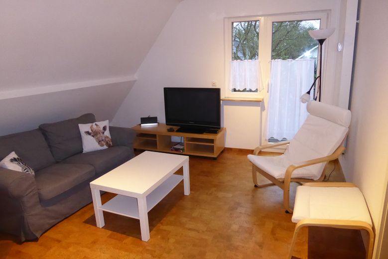 55m² Maisonette Wohnung - U-Bahn nah und im Grünen – Wohnzimmer zum wohlfühlen