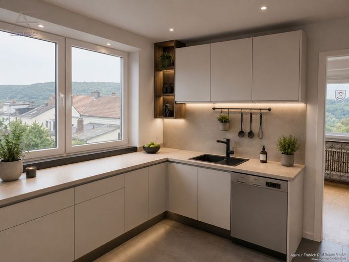 Licht. Raum. Lebensqualität. - Ein Zuhause zum Ankommen und Wohlfühlen mit Entwicklungspotenzial. – Küche
