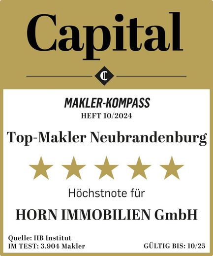 HORN IMMOBILIEN ++RESERVIERT! Neubrandenburg, schöne 4-Raum ETW im EG mit Balkon, 2 Parkplätze -bezugsfrei- – CAPITAL Top Makler