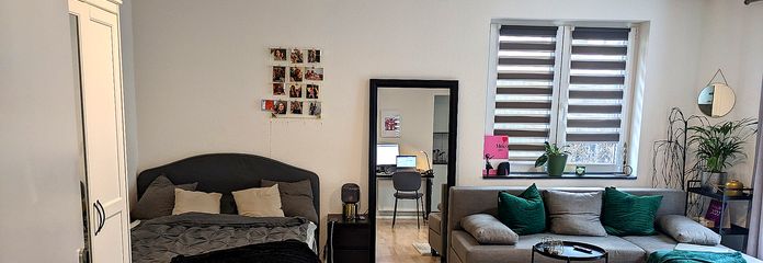 gemütlicher Wohn-/Schlafraum
