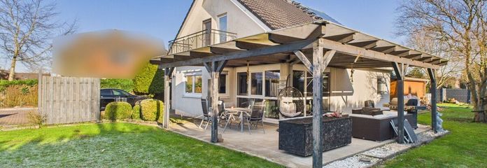 Überdachte Terrasse