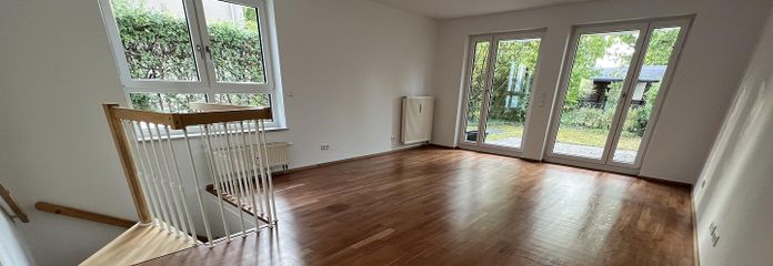 شقة حديقة ساحرة مع غرفة موسيقى في موقع هادئ في ميونيخ-ماكسهوف – Wohnzimmer