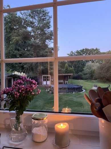 Blick aus der Küche