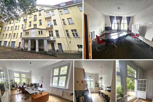Große Bürofläche in der Südvorstadt, Parkett, 4 Balkone, gr. Küche, Lift, SP mgl.
