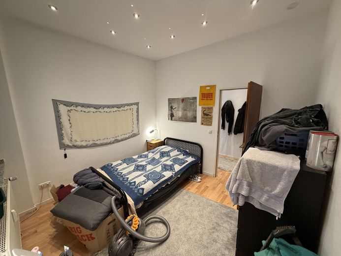 Apartment with historic flair in a prime downtown location – Schlafzimmer
