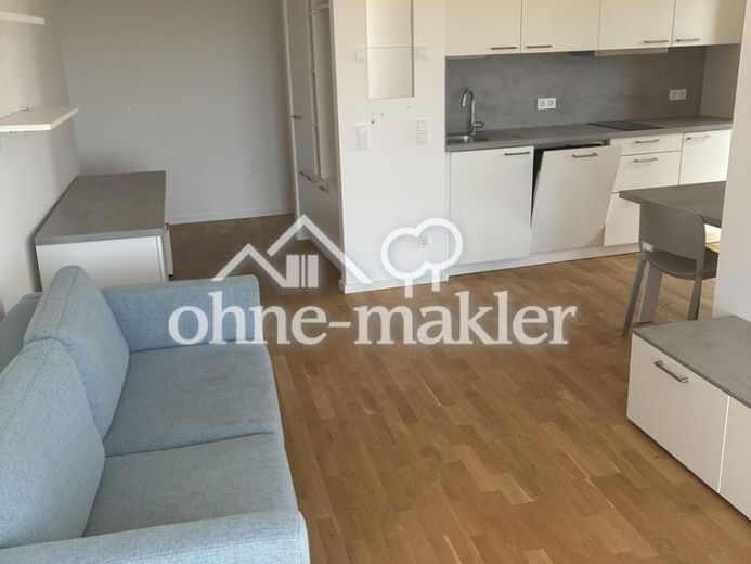 Komfort-1-Zimmer-Neubau-Apartment nahe S-Bahnhof Springpfuhl: Rückzugsort Balkon oder Dachterrasse – Foto 1