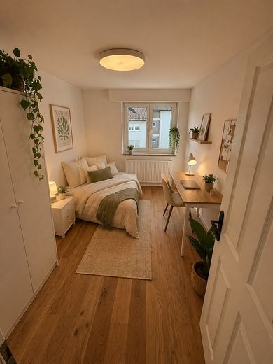 Neu Renovierte 3 Zimmer Wohnung – Kinderzimmer / Büro