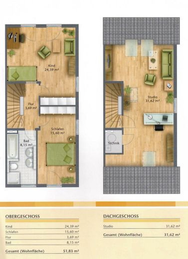 Casa adosada familiar con jardín en ubicación muy solicitada de Pulheim – Foto 15