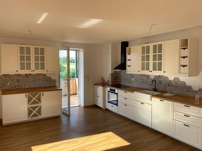 Wohnküche, Ansicht Küche