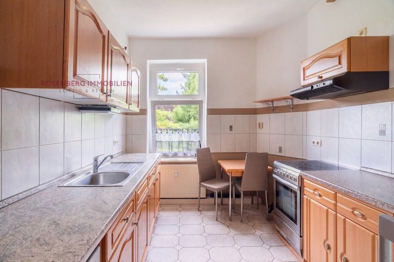 Charmante 3-Raumwohnung mit Balkon 
und Stellplatz im Leipziger Osten! – Immobilie in Leipzig / Engelsdorf zu verkaufen_3-Raum_Küche