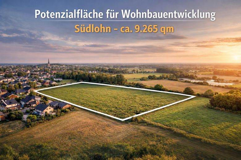 Potentiel de développement résidentiel - Südlohn - env. 9.265 m² – Titelbild