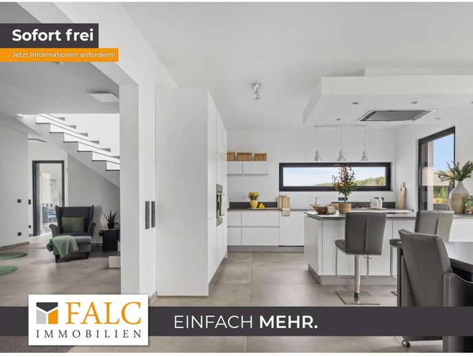 Moderne Villa mit Panorama! Feldrandlage pur! – Küche/Diele