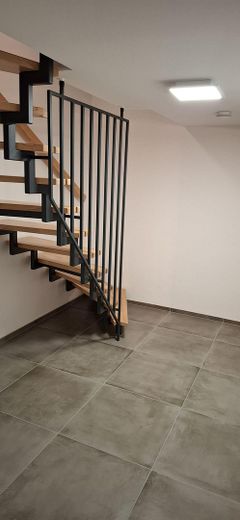 Mainz'da çatı terası ve bodrumlu genç, modern ikiz villa, özelden – Keller