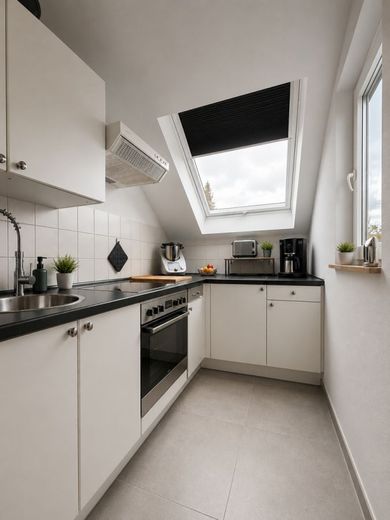 Kapitalanlage oder Eigenheim: Attraktive 2-Zi.-Wohnung mit Balkon &amp; TG-Stellplatz in Mainz- Finthen – Küche