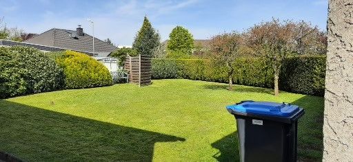 Blick von der Garage aus