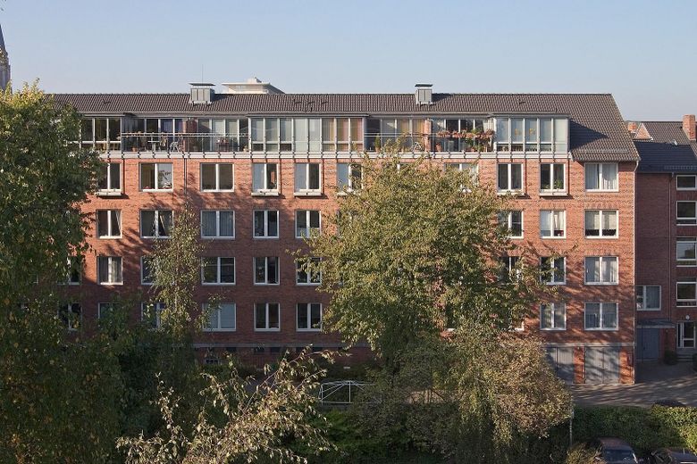 Kiel, Falckstr. 12 – Rückansicht
