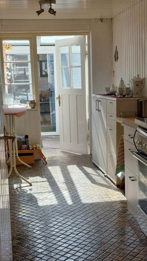 Küche,  Übergang Wintergarten