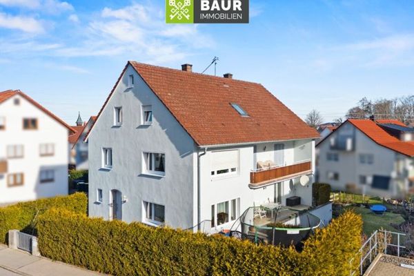 Bad Waldsee – Frauenberg’in rağbet gören konumunda bahçe payına sahip cazip 4 odalı daire