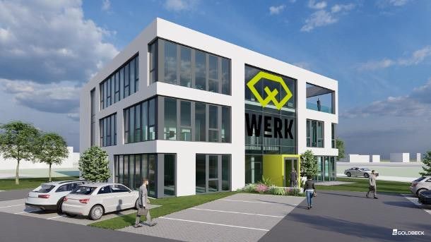 Сучасне офісне приміщення на Wettersteinring у Дахау – приблизно 121 м² на 1-му поверсі – Außenansicht 1