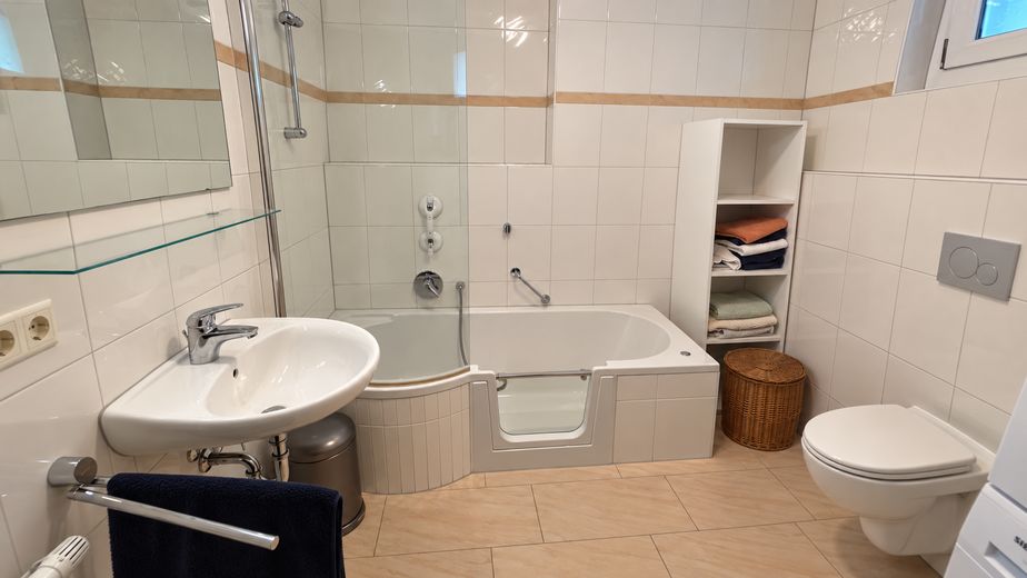 Жильё у курортного парка – Badezimmer