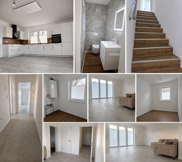 Construction neuve spacieuse avec logement indépendant, installation photovoltaïque et concept d’utilisation polyvalent à Meppen-Rühle – Vermietete Einliegerwohnung