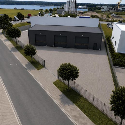 Gewerbegrundstück 1.330 m² in Lübeck-Kücknitz – nahe A1, Hafen & Ostsee mit Baugenehmigung für Halle – फोटो 2
