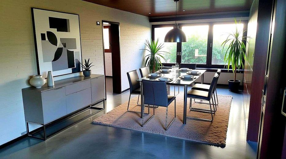 Ampio bungalow • 30 min. da Stoccarda – Essen (Möblierung durch KI)